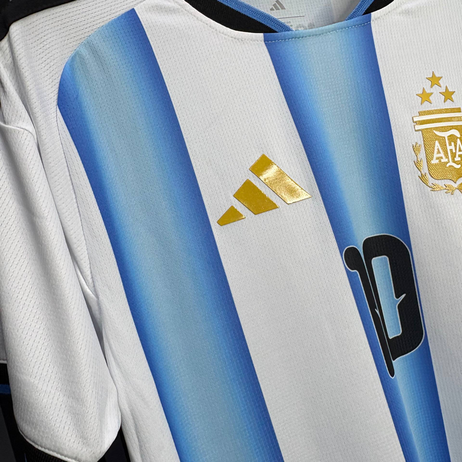 Messi #10 Arjantin 2022 Dünya Kupası Retro Forma