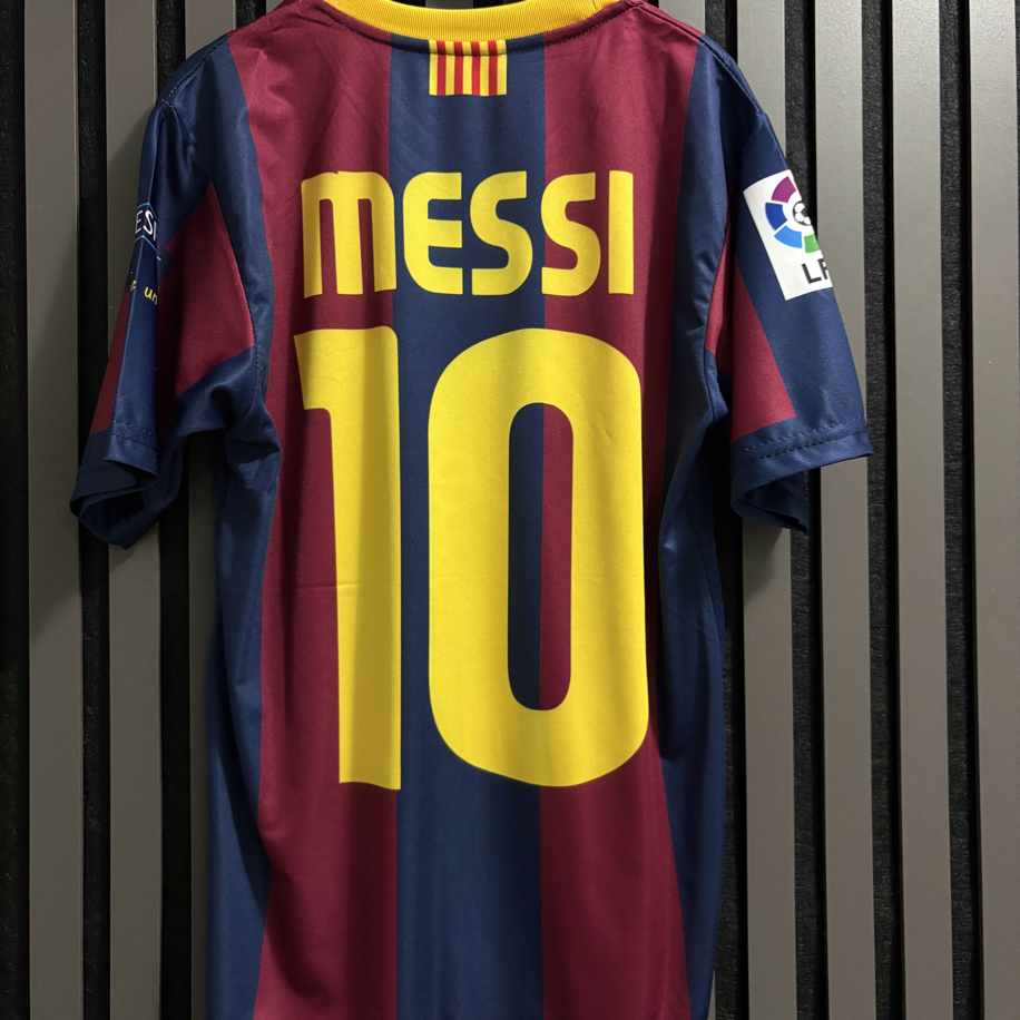 Çocuk-Messi#10-Barcelona Çocuk Forma Takımı – Klasik Bordo Lacivert