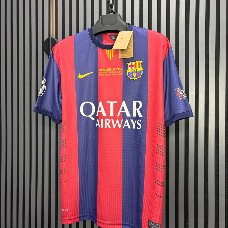 Messi #10 FC Barcelona 2014/15 Final Berlin Özel Forma