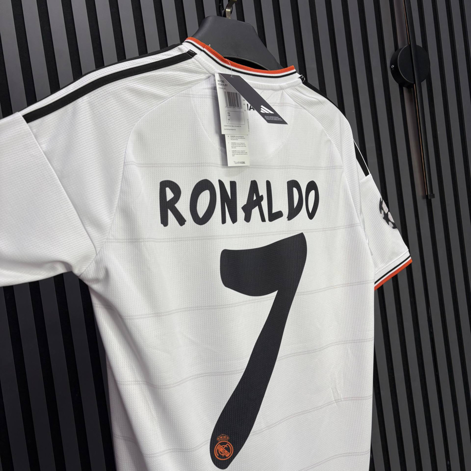 Ronaldo# 7 Real Madrid 2014 Final Lisbon Retro Forma