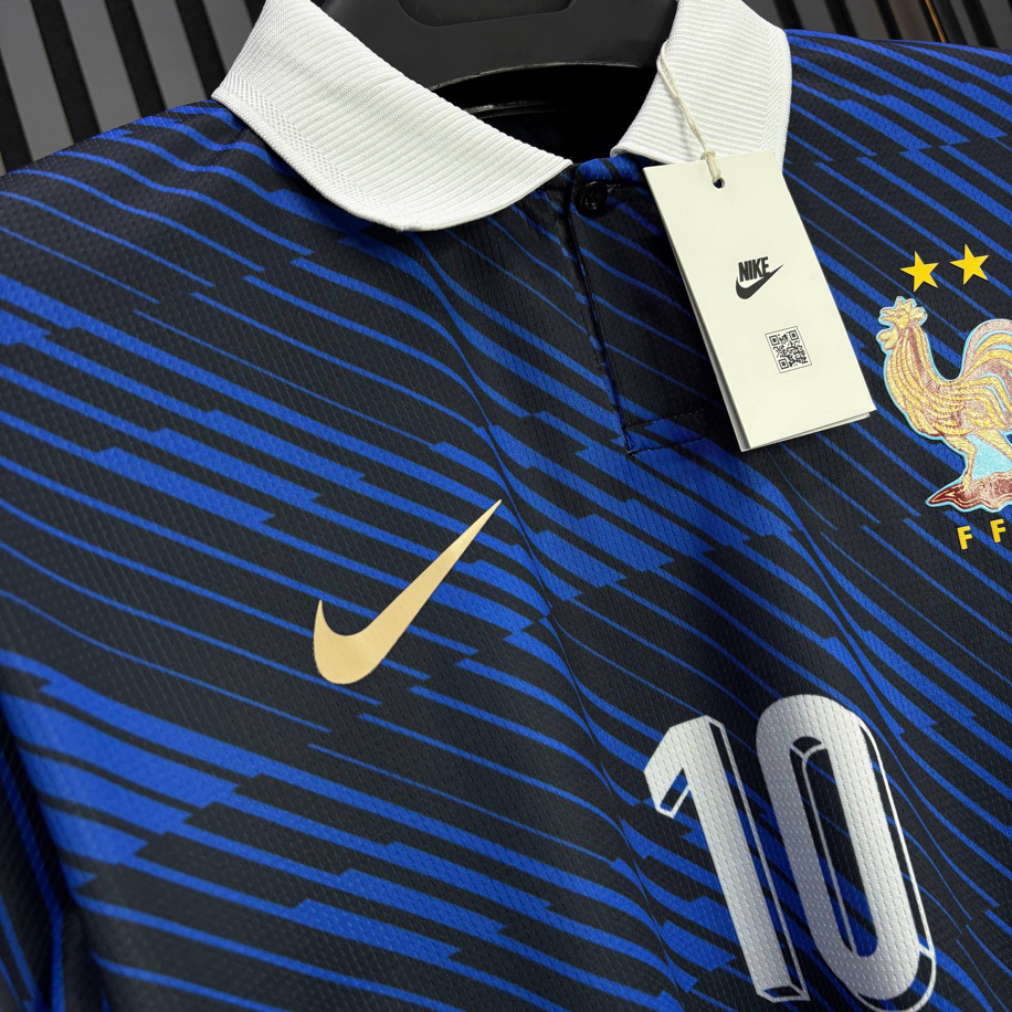 Mbappé #10 Fransa Milli Takım (Alternatif / Lacivert)