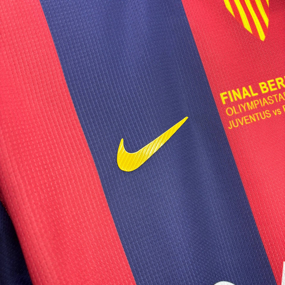 Messi #10 FC Barcelona 2014/15 Final Berlin Özel Forma