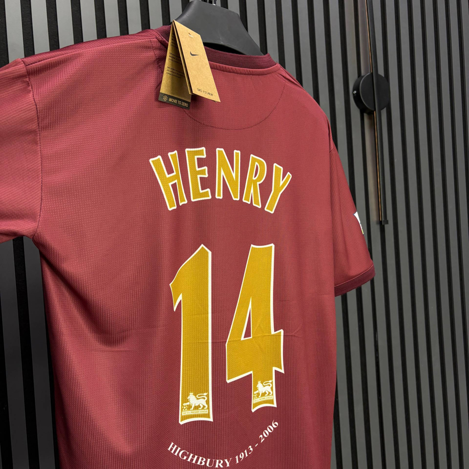 Thierry Henry #14 Arsenal Highbury Retro Forma (1913–2006)