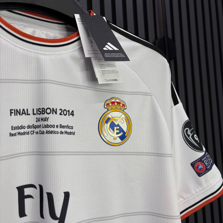 Ronaldo# 7 Real Madrid 2014 Final Lisbon Retro Forma